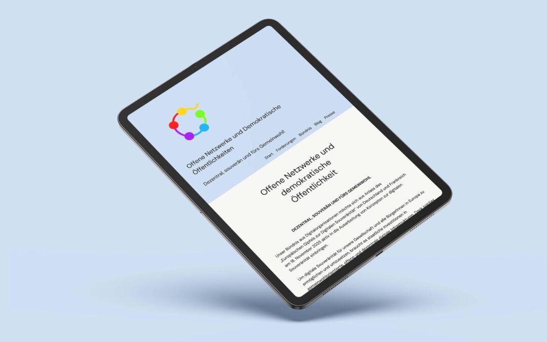 KING CONSULT unterstützt jetzt das Bündnis Offene Netzwerke